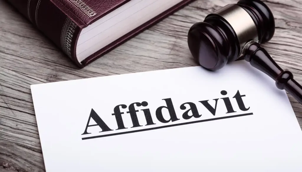 affidavit of support Dubai